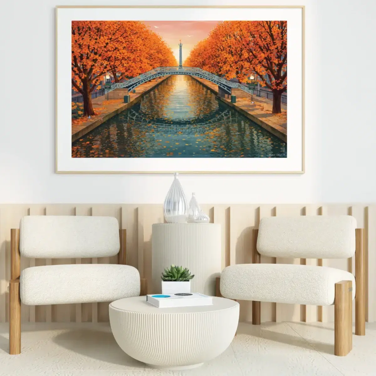 Affiche Paris Canal Saint Martin – Image 4