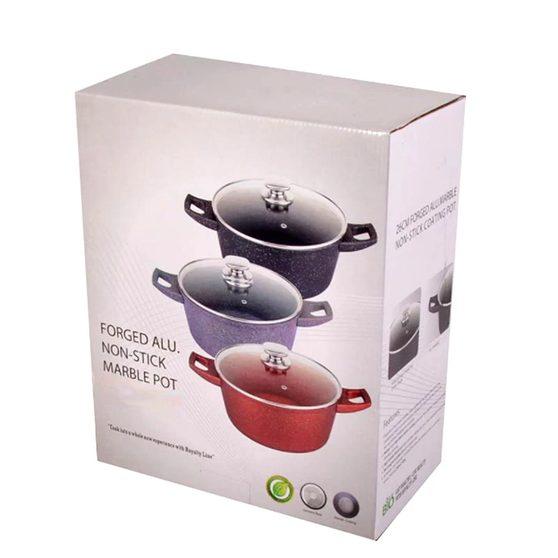 Induction élevée de marbre anti-bâton d'aluminium forgé-26 cm | Bronkitchen © – Image 7